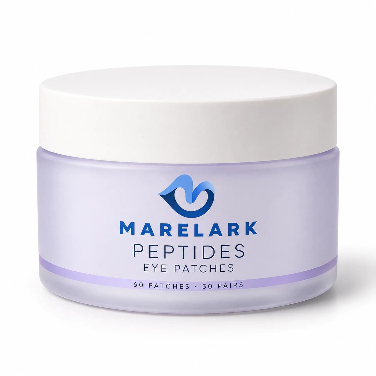 Κλειστή συσκευασία MARELARK Peptides με 60 επιθέματα ματιών