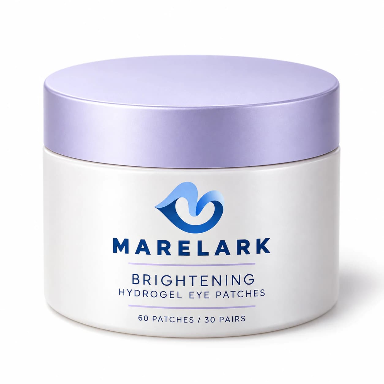 Κλειστό βαζάκι MARELARK Brightening, 60 επιθέματα ματιών.
